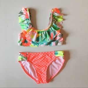☀️ Cat and Jack Girls Bikini - Size M (7/8)